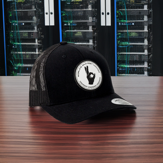 World's Okayest Hacker Trucker 'Black' Hat