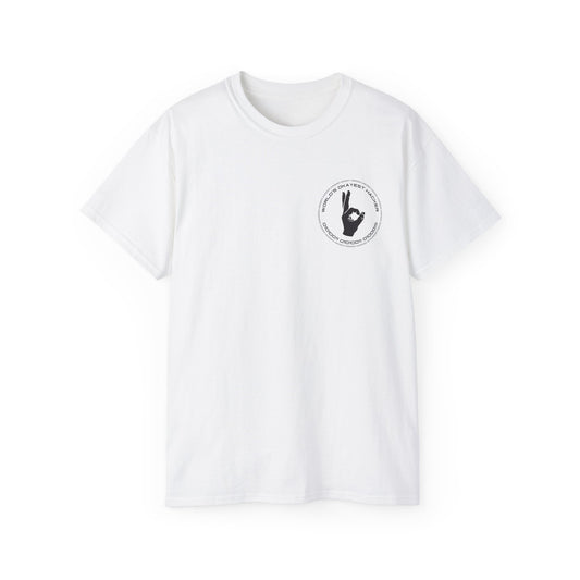 Worlds Okayest Hacker Incognito - Unisex Ultra Cotton Tee