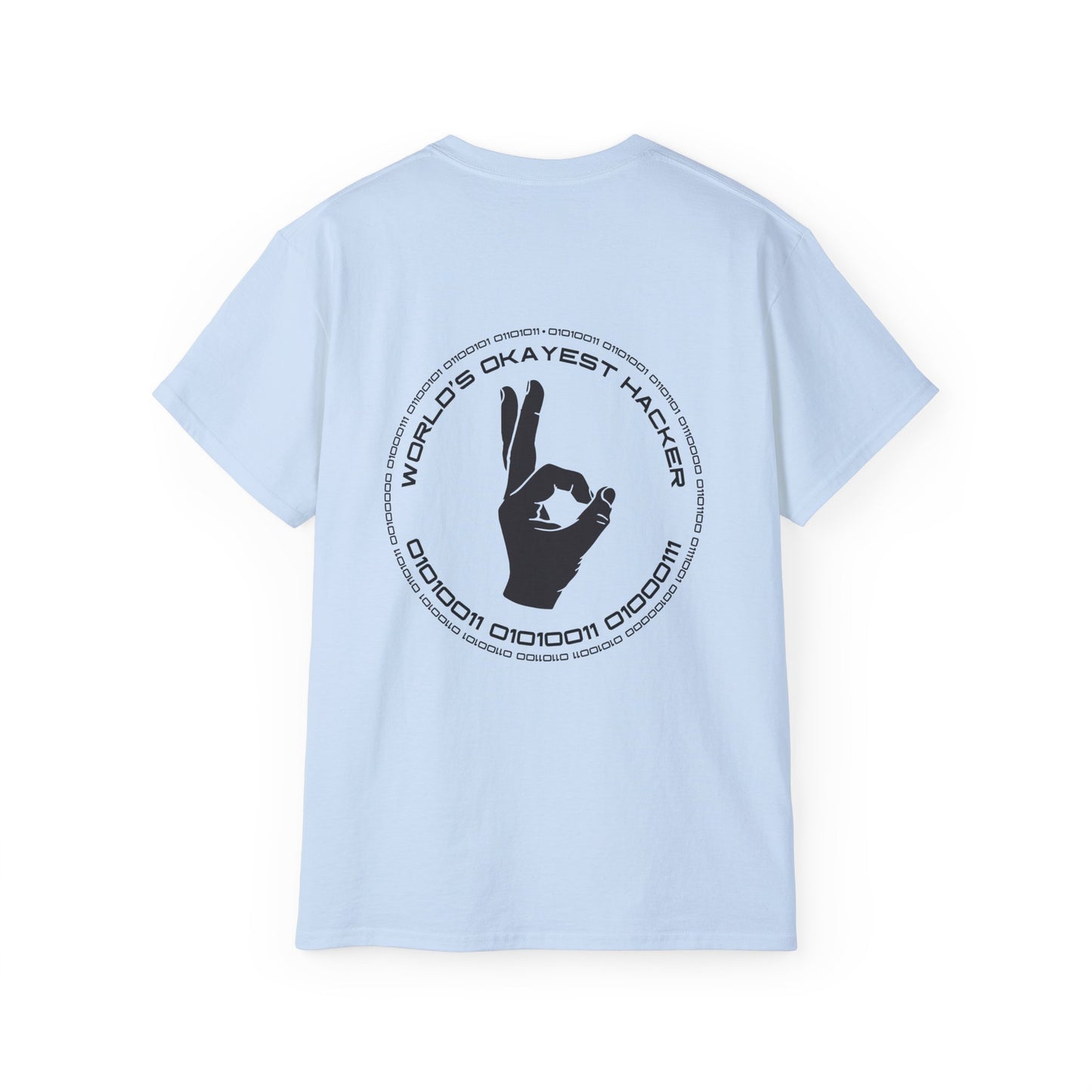 Worlds Okayest Hacker - Unisex Ultra Cotton Tee