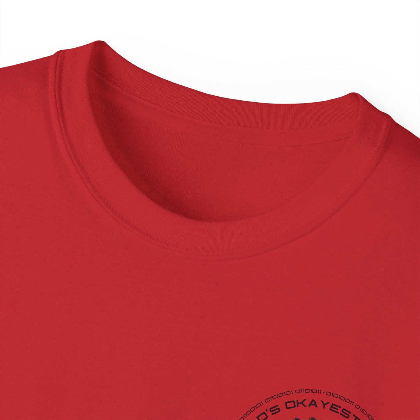 Worlds Okayest Hacker Incognito - Unisex Ultra Cotton Tee