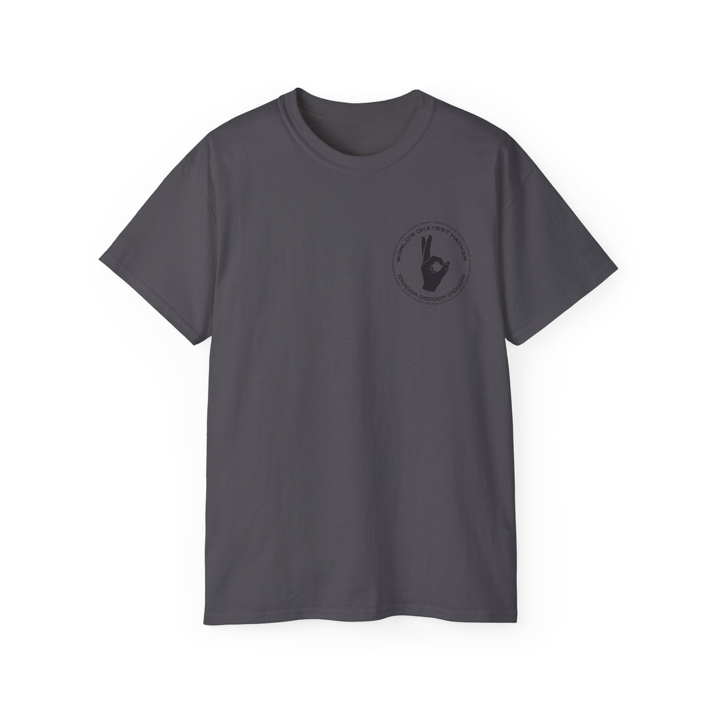 Worlds Okayest Hacker Incognito - Unisex Ultra Cotton Tee