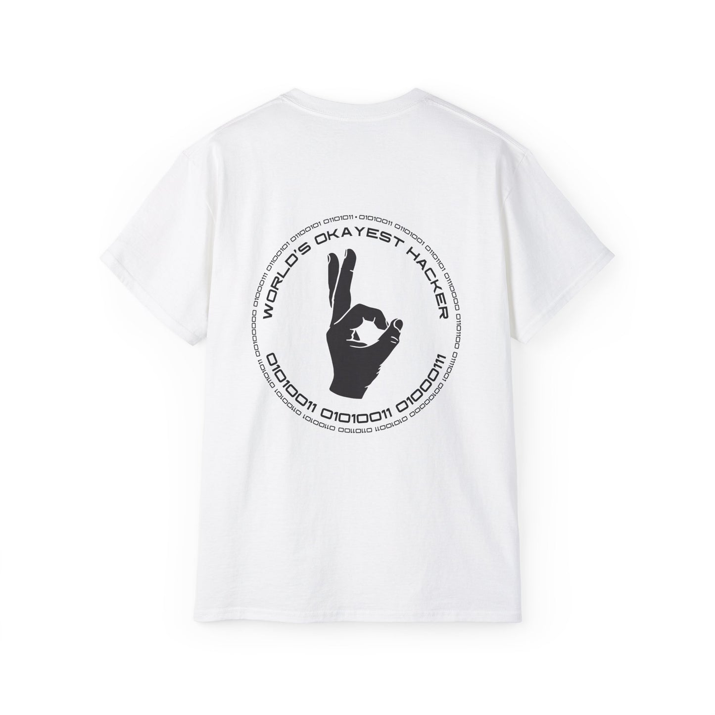 Worlds Okayest Hacker - Unisex Ultra Cotton Tee