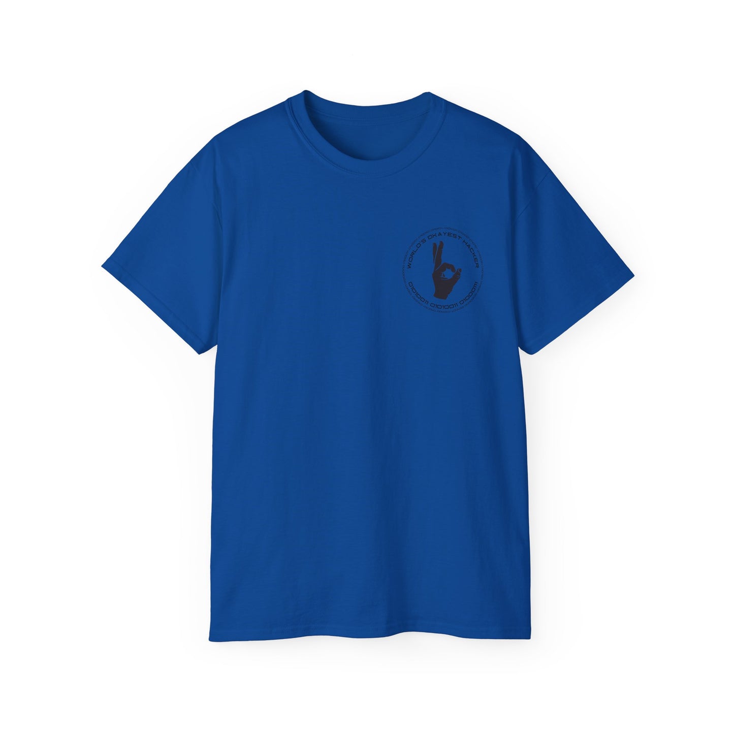 Worlds Okayest Hacker Incognito - Unisex Ultra Cotton Tee