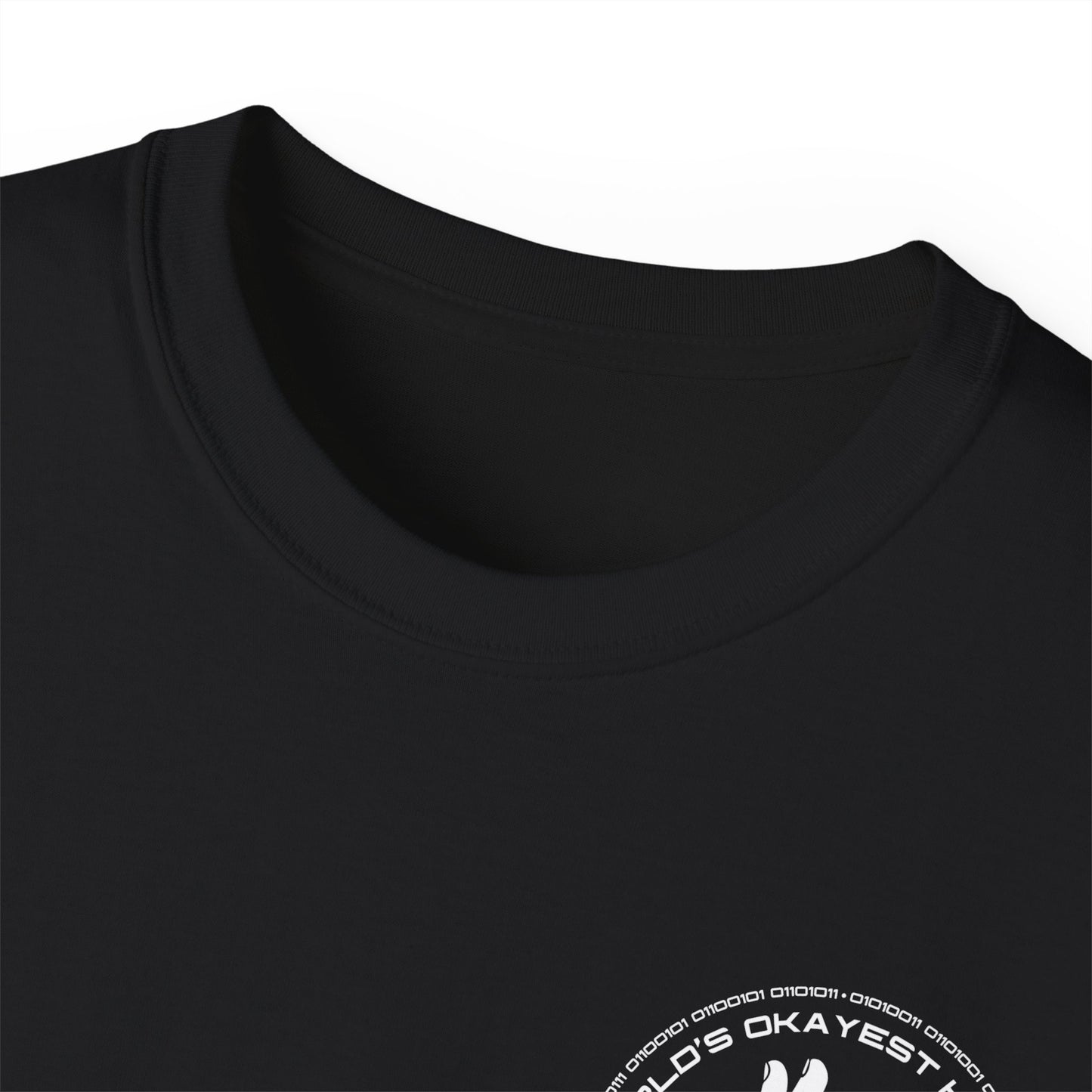 Worlds Okayest Hacker Incognito - Unisex Ultra Cotton Tee