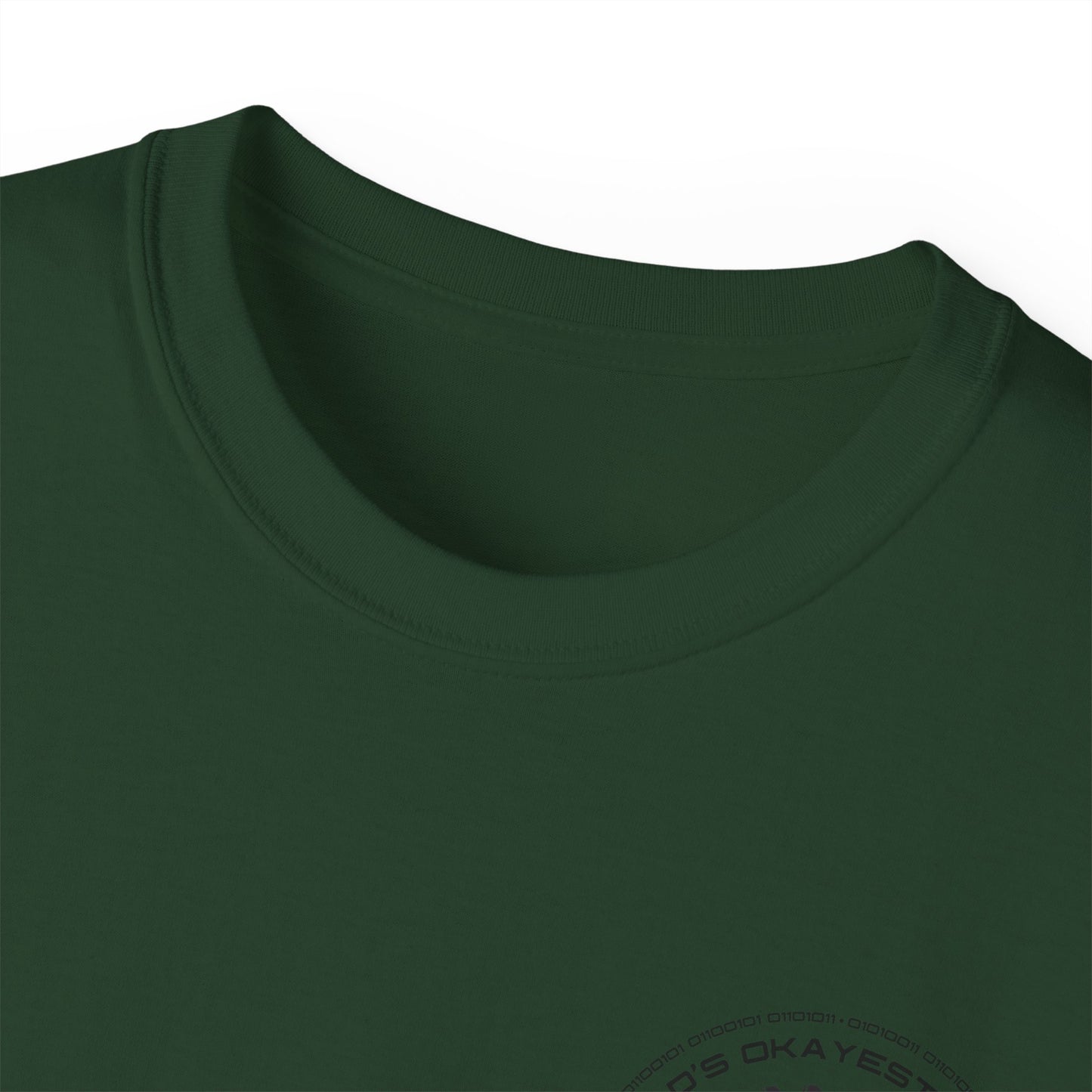 Worlds Okayest Hacker Incognito - Unisex Ultra Cotton Tee